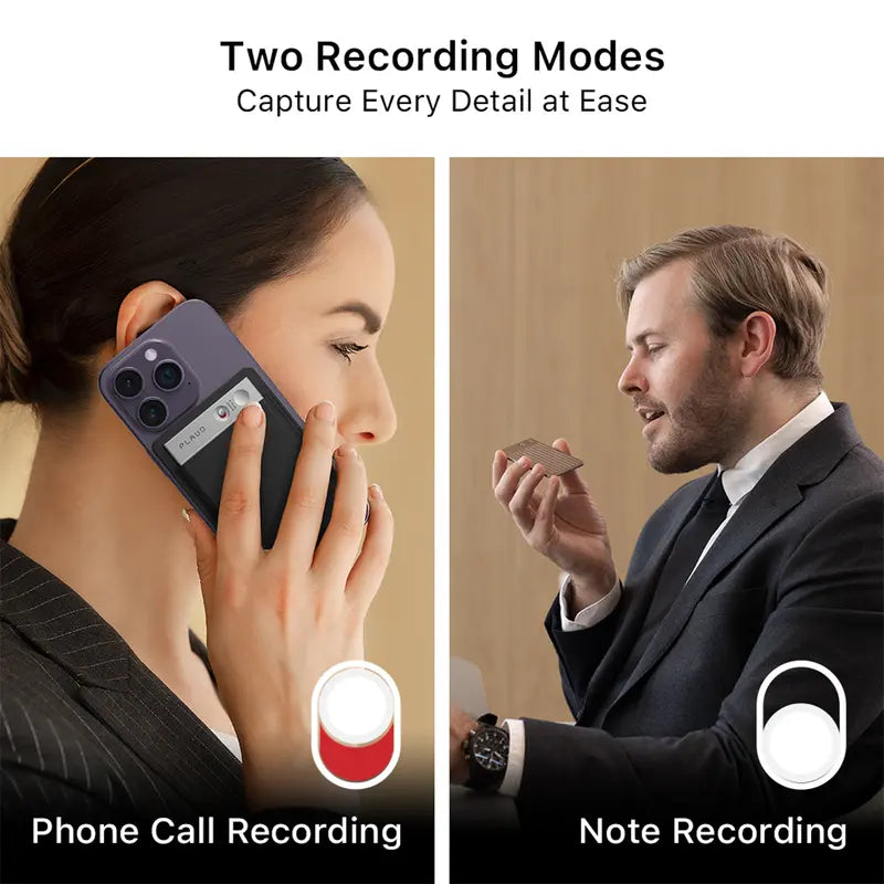 PLAUD NOTE Al Voice Recorder Empowered by Chatgpt. One-Press Recording and Playback. Note Recording & Phone Call Recording Accurately Record Based on Different Scenarios. Amazing Powerful Transcription & Summarization. 0.117-Inch Slim Extremely Portable.