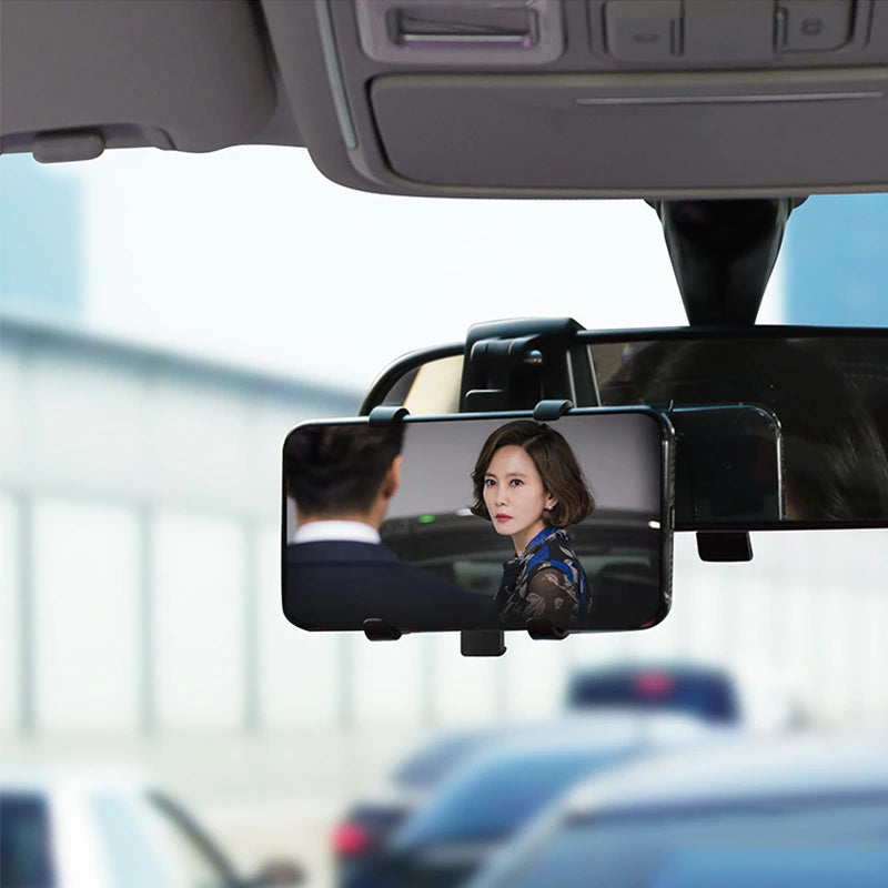 Dashboard Car Phone Holder 360 Degree Mobile Phone Stands Rearview Mirror Sun Visor in Car GPS Navigation Bracket